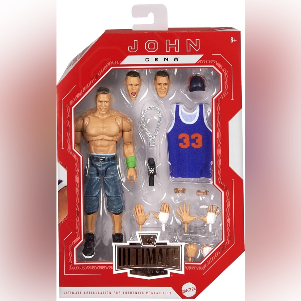 Mattel WWE Ultimate Edition John Cena  Figure Dr.Thuganomics